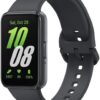 Smartwatch displaying fitness stats with an AMOLED screen, showcasing the Best Samsung Galaxy Fit 3 (2025)